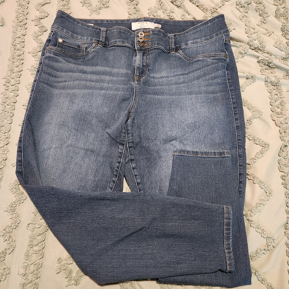 Torrid Jeggings Med Was Sz 22T